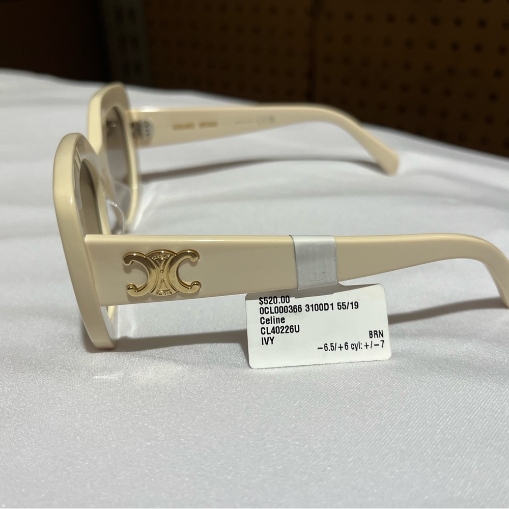 Celine Cream Sunglasses